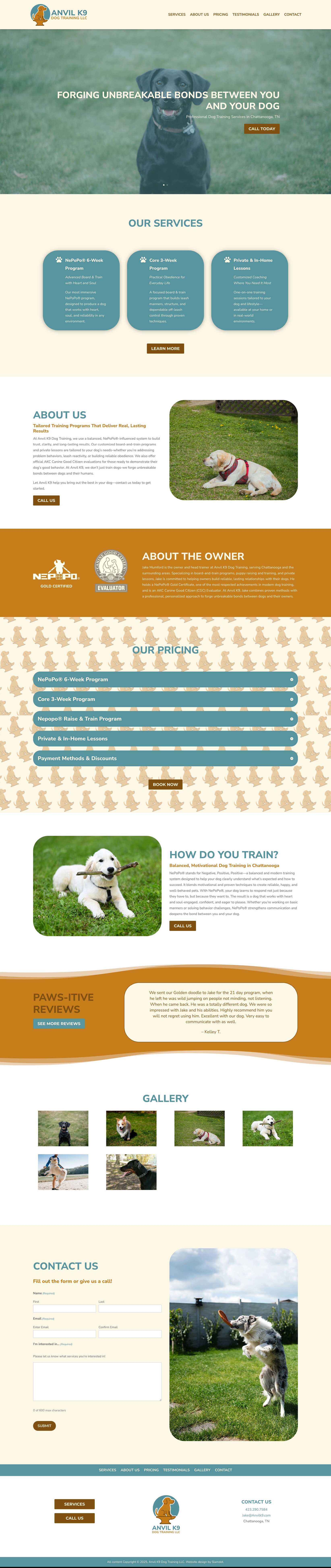 Anvil K9 Dog Training LLC